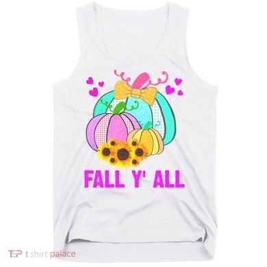Fall Y'all Season Cute Gift For Her Tank Top