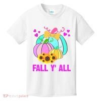 Fall Y'all Season Cute Gift For Her Kids T-Shirt thumb 0