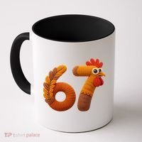 Faux Yarn Thanksgiving 67 Meme Sixty Seven Coffee Mug thumb 0