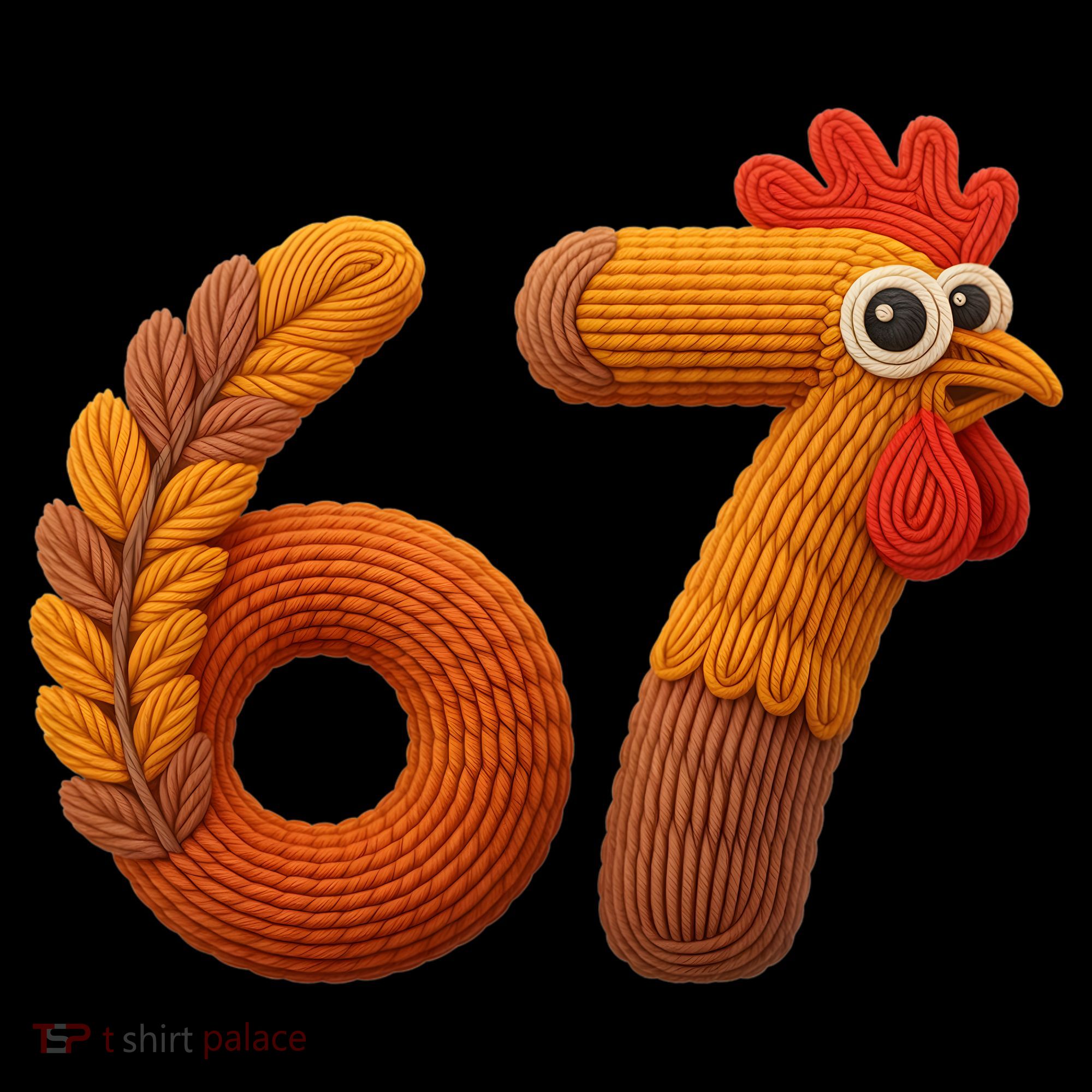 Faux Yarn Thanksgiving 67 Meme Sixty Seven Coffee Mug