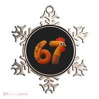 Faux Yarn Thanksgiving 67 Meme Sixty Seven Ornament thumb 0