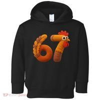 Faux Yarn Thanksgiving 67 Meme Sixty Seven Toddler Hoodie thumb 0