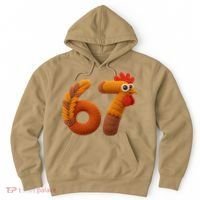 Faux Yarn Thanksgiving 67 Meme Sixty Seven Hoodie thumb 0