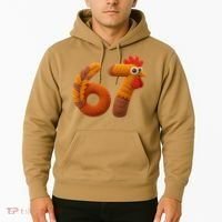 Faux Yarn Thanksgiving 67 Meme Sixty Seven Hoodie thumb 2