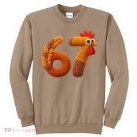 Faux Yarn Thanksgiving 67 Meme Sixty Seven Sweatshirt thumb 0
