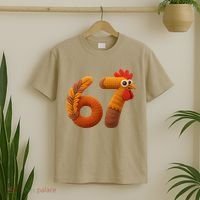 Faux Yarn Thanksgiving 67 Meme Sixty Seven T-Shirt thumb 2