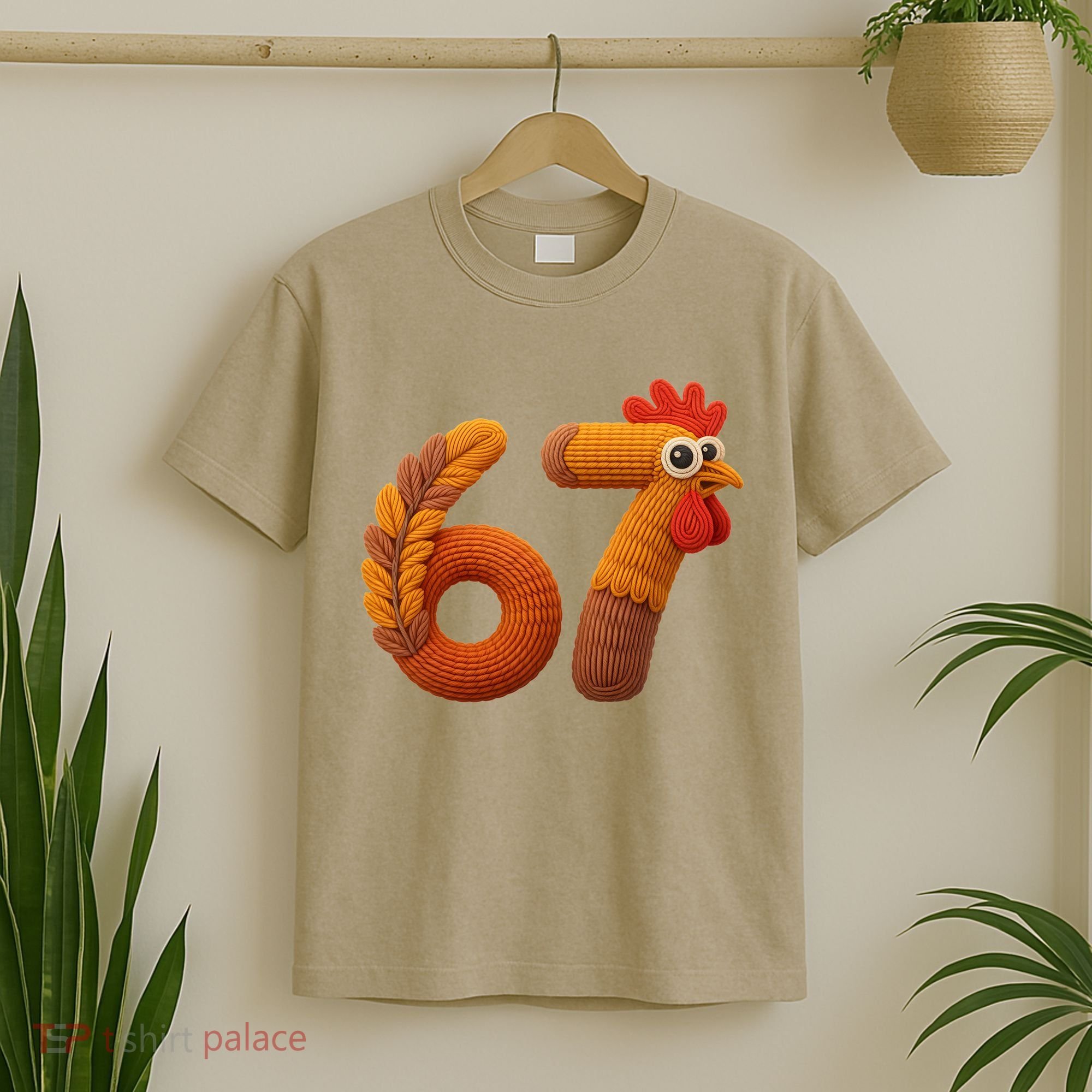Faux Yarn Thanksgiving 67 Meme Sixty Seven T-Shirt