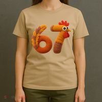 Faux Yarn Thanksgiving 67 Meme Sixty Seven T-Shirt thumb 4
