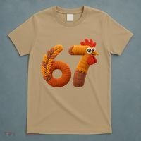 Faux Yarn Thanksgiving 67 Meme Sixty Seven T-Shirt thumb 5