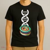 Funny Yo Yo Toy Trick Yoyo Dna T-Shirt thumb 3