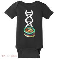 Funny Yo Yo Toy Trick Yoyo Dna Baby Bodysuit thumb 0