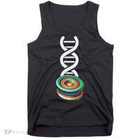 Funny Yo Yo Toy Trick Yoyo Dna Tank Top thumb 0