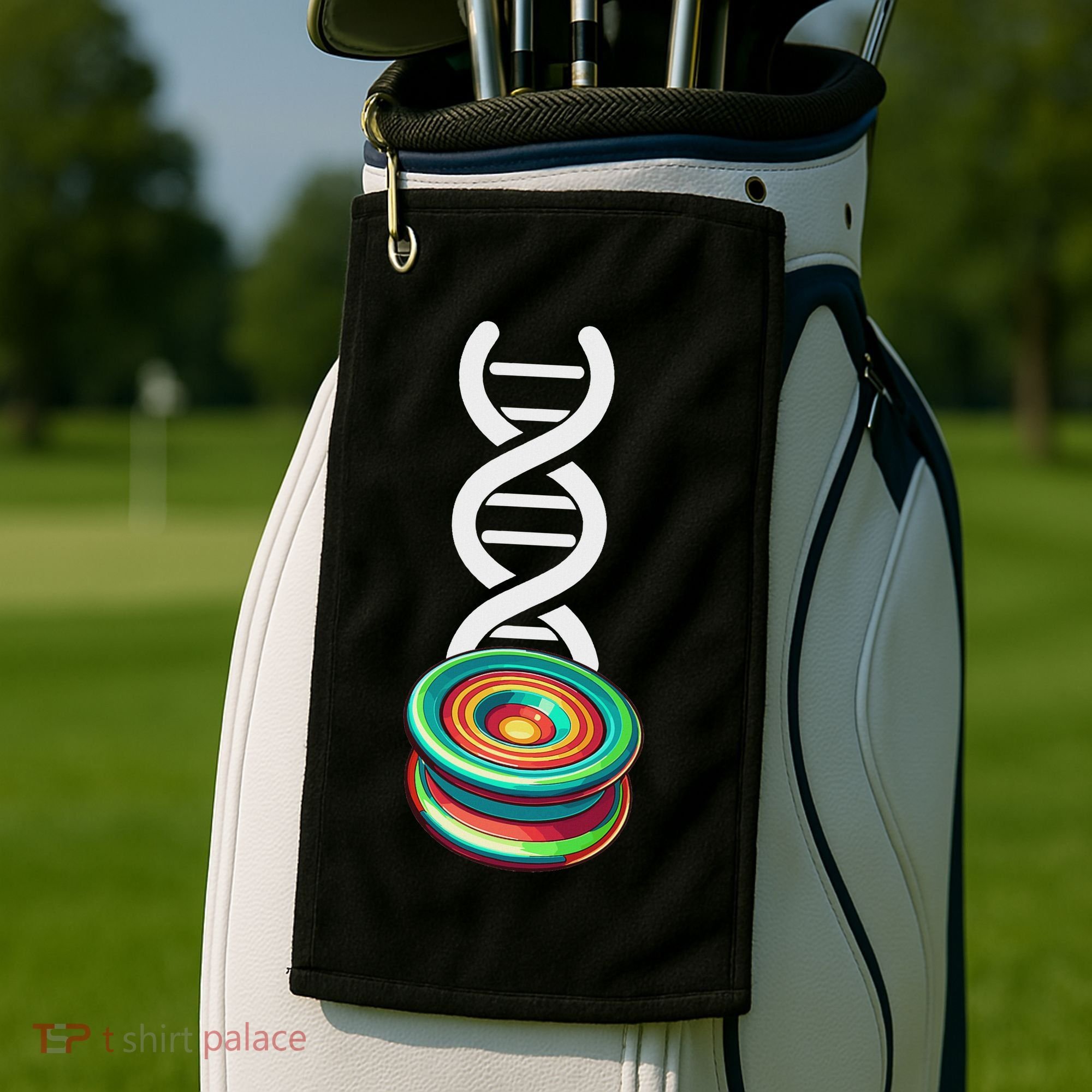 Funny Yo Yo Toy Trick Yoyo Dna Golf Towel