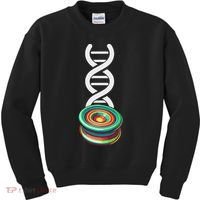 Funny Yo Yo Toy Trick Yoyo Dna Kids Sweatshirt thumb 0