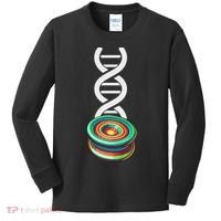Funny Yo Yo Toy Trick Yoyo Dna Kids Long Sleeve Shirt thumb 0