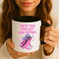 Funny Youve Yeed Your Last Haw Partner Cowboy Fog Coffee Mug thumb 3