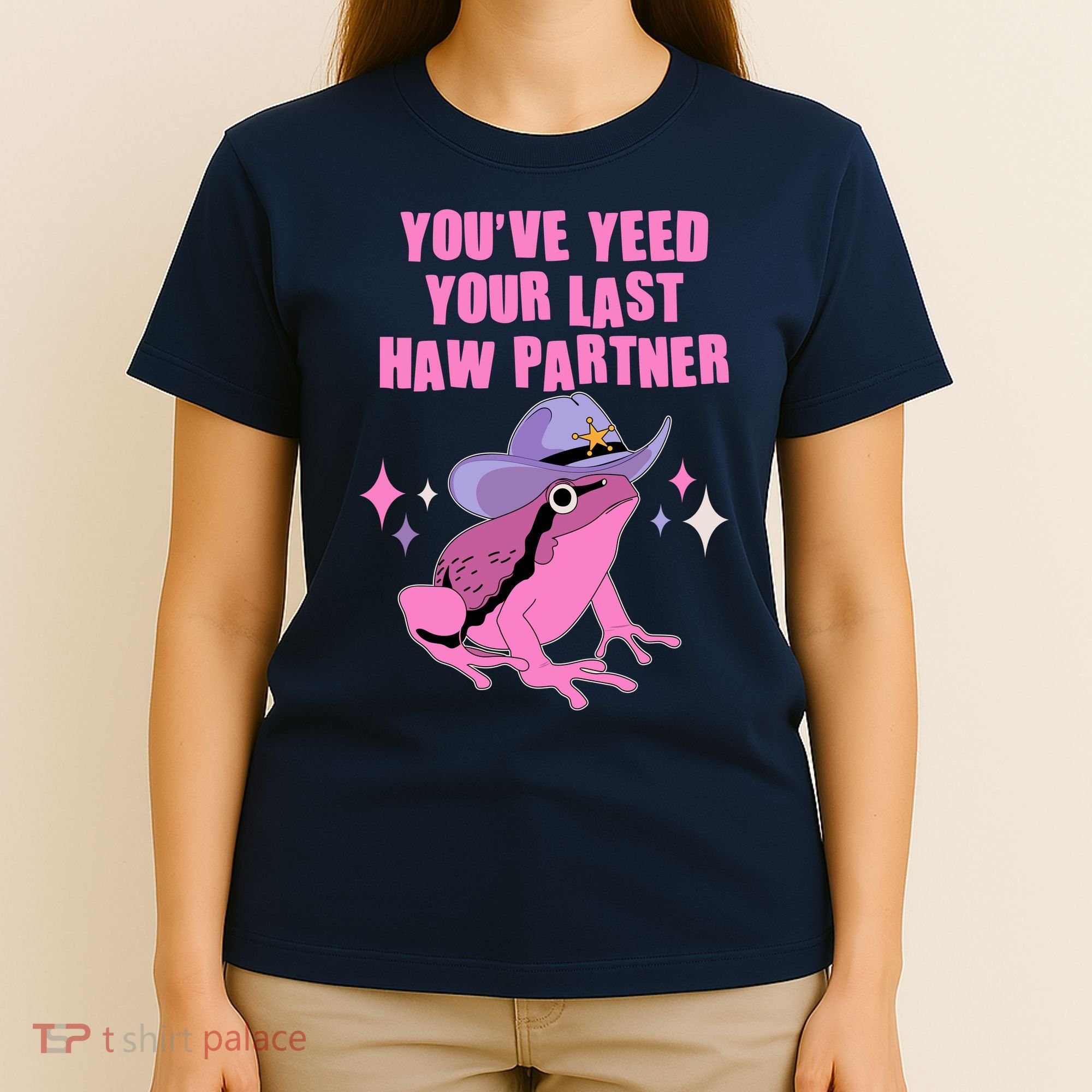 Funny Youve Yeed Your Last Haw Partner Cowboy Fog T-Shirt