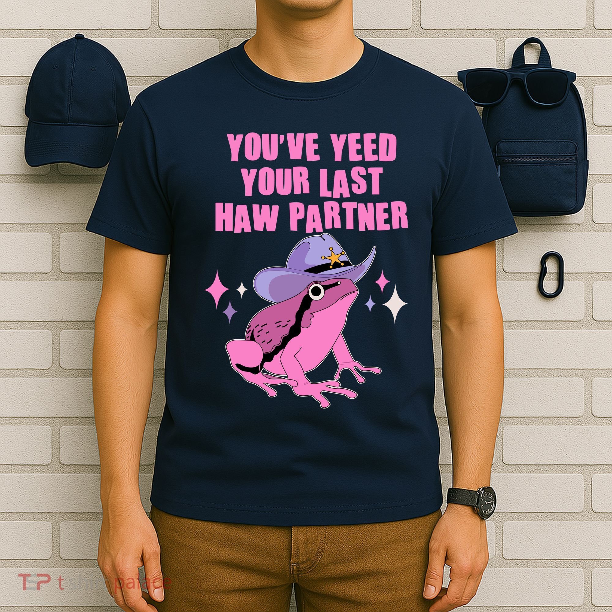 Funny Youve Yeed Your Last Haw Partner Cowboy Fog T-Shirt
