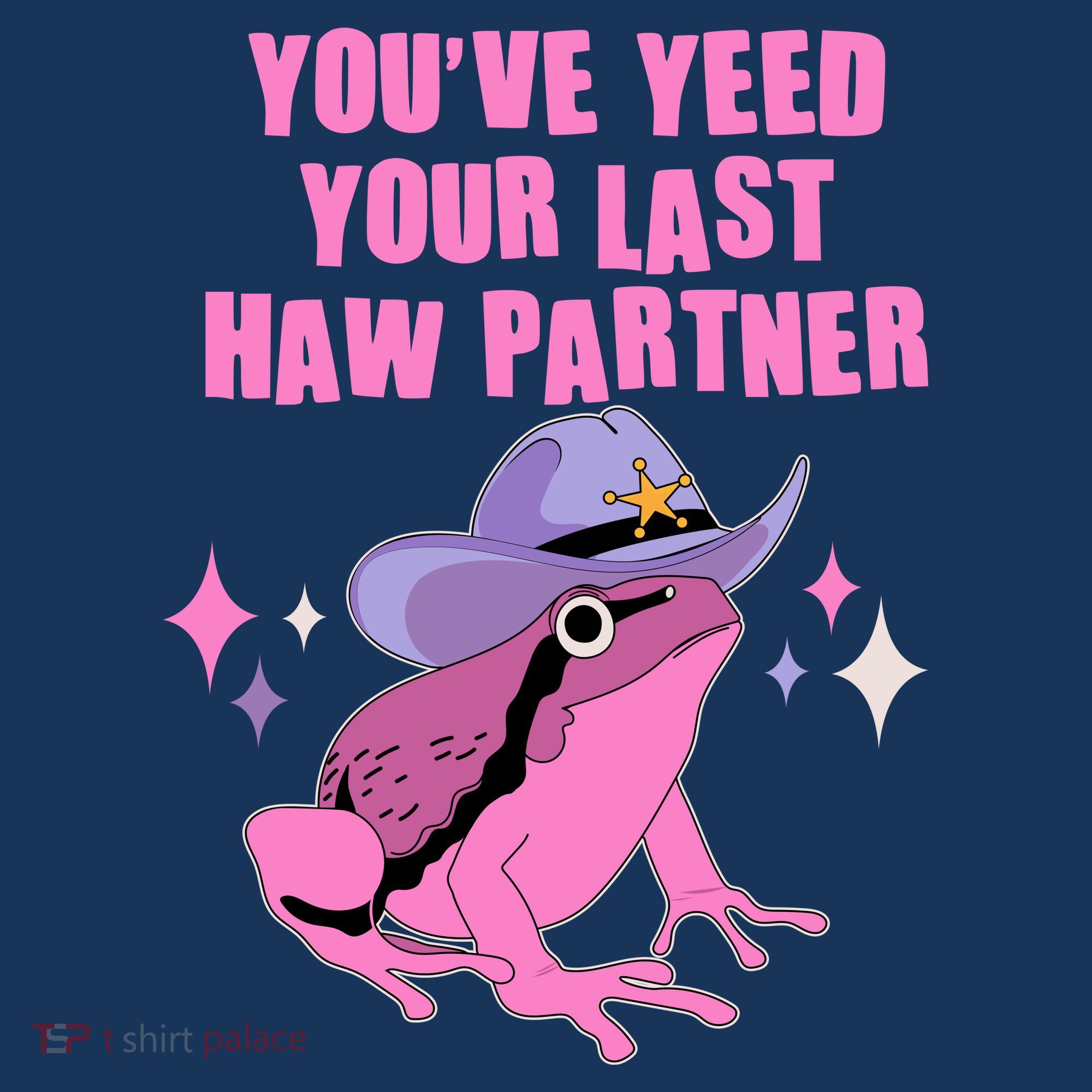 Funny Youve Yeed Your Last Haw Partner Cowboy Fog Golf Towel