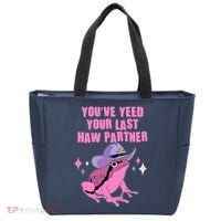 Funny Youve Yeed Your Last Haw Partner Cowboy Fog Tote Bag thumb 0