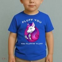 Fluff You You Fluffin' Fluff Gift Unicorn Gift Toddler T-Shirt thumb 2