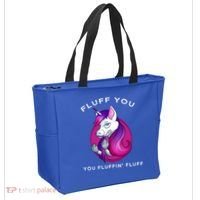 Fluff You You Fluffin' Fluff Gift Unicorn Gift Tote Bag thumb 2