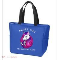 Fluff You You Fluffin' Fluff Gift Unicorn Gift Tote Bag thumb 3
