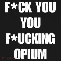 Fuck You You Fucking Opium Mousepad thumb 1