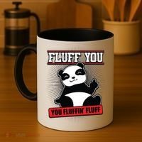 Fluff You You Fluffin Fluff Panda Gift Funny Gift Coffee Mug thumb 4