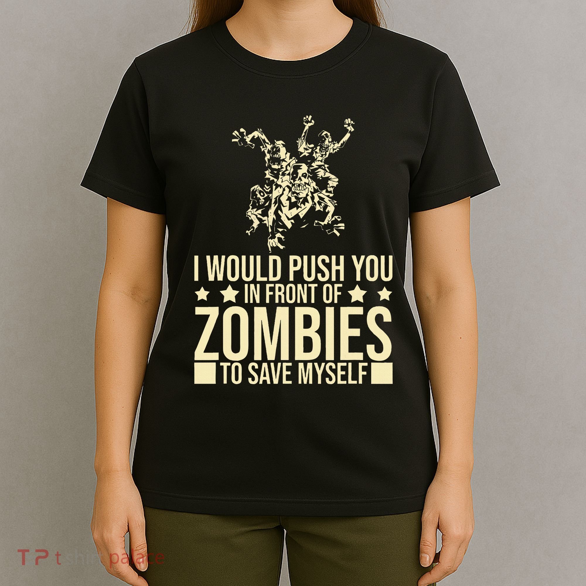 Funny Zombie Apocalypse Survivor Living Dead Zombies T-Shirt