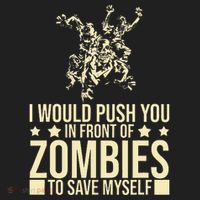 Funny Zombie Apocalypse Survivor Living Dead Zombies Beanie thumb 2