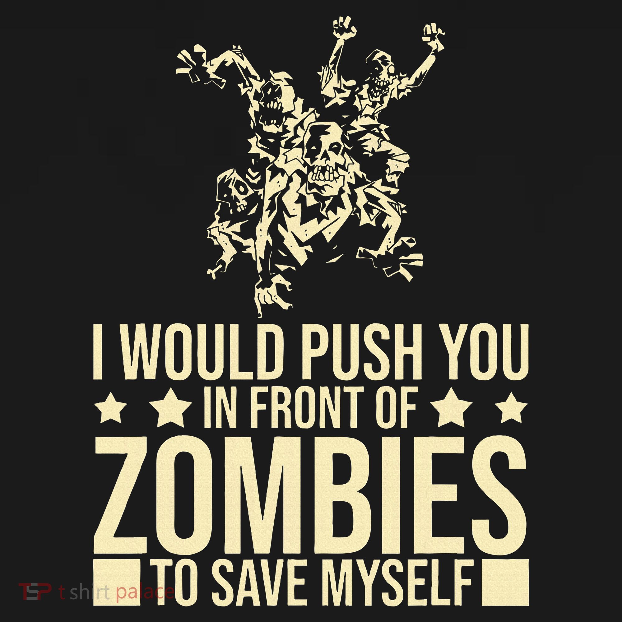 Funny Zombie Apocalypse Survivor Living Dead Zombies Polo