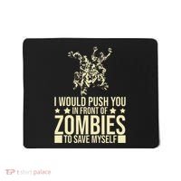 Funny Zombie Apocalypse Survivor Living Dead Zombies Mousepad thumb 0