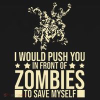 Funny Zombie Apocalypse Survivor Living Dead Zombies Women's Tank Top thumb 5