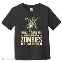Funny Zombie Apocalypse Survivor Living Dead Zombies Toddler T-Shirt thumb 0