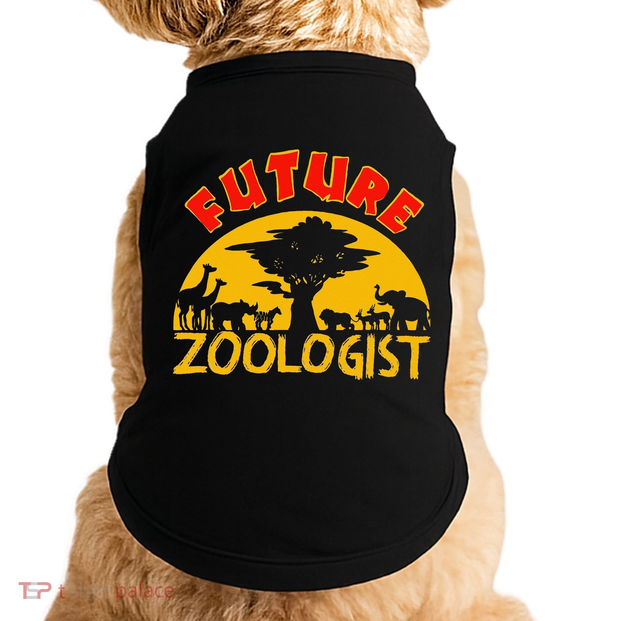 Future Zoologist Cute Zoology Students Funny Zoo Keeper Gift Doggie Tank
