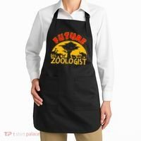 Future Zoologist Cute Zoology Students Funny Zoo Keeper Gift Apron thumb 2