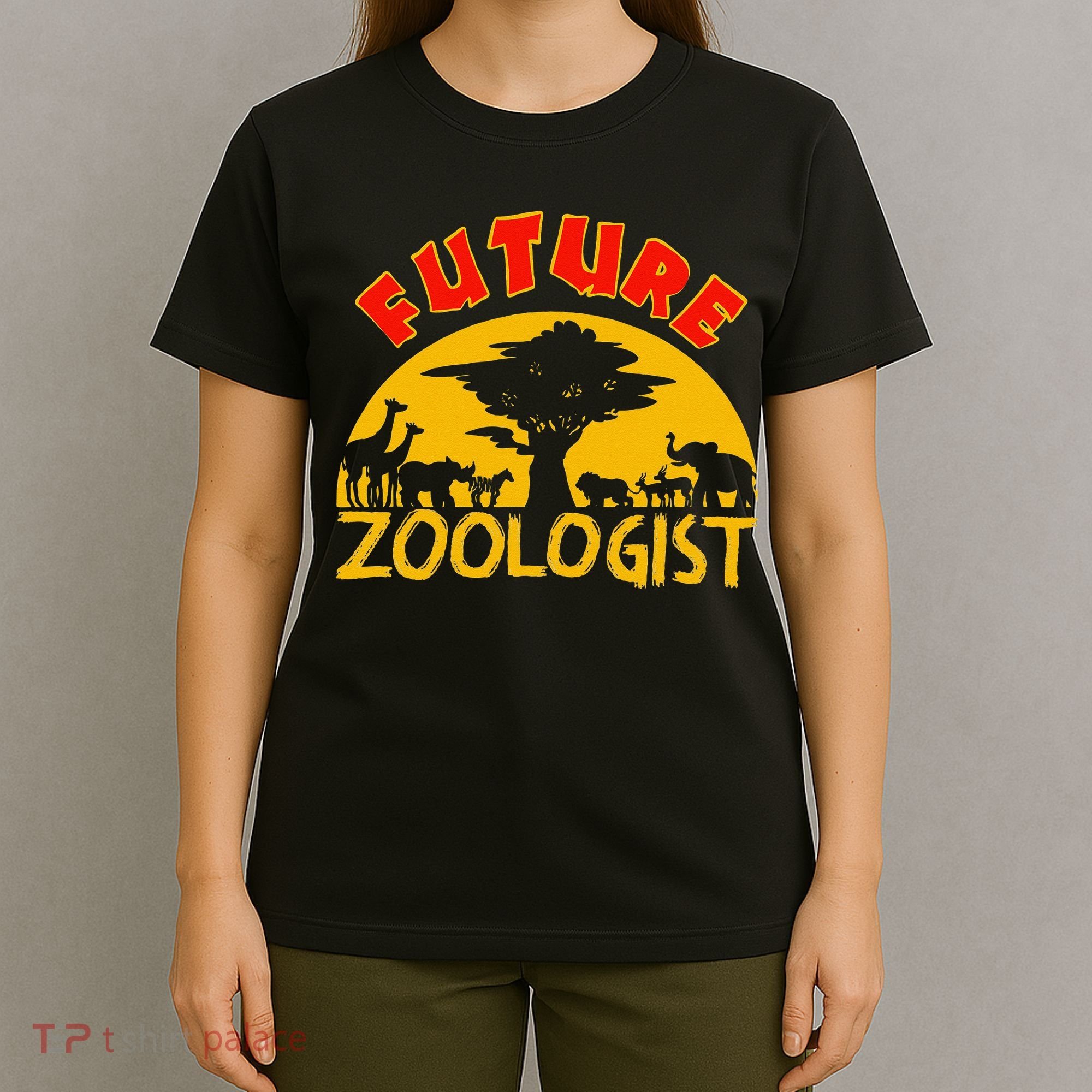 Future Zoologist Cute Zoology Students Funny Zoo Keeper Gift T-Shirt