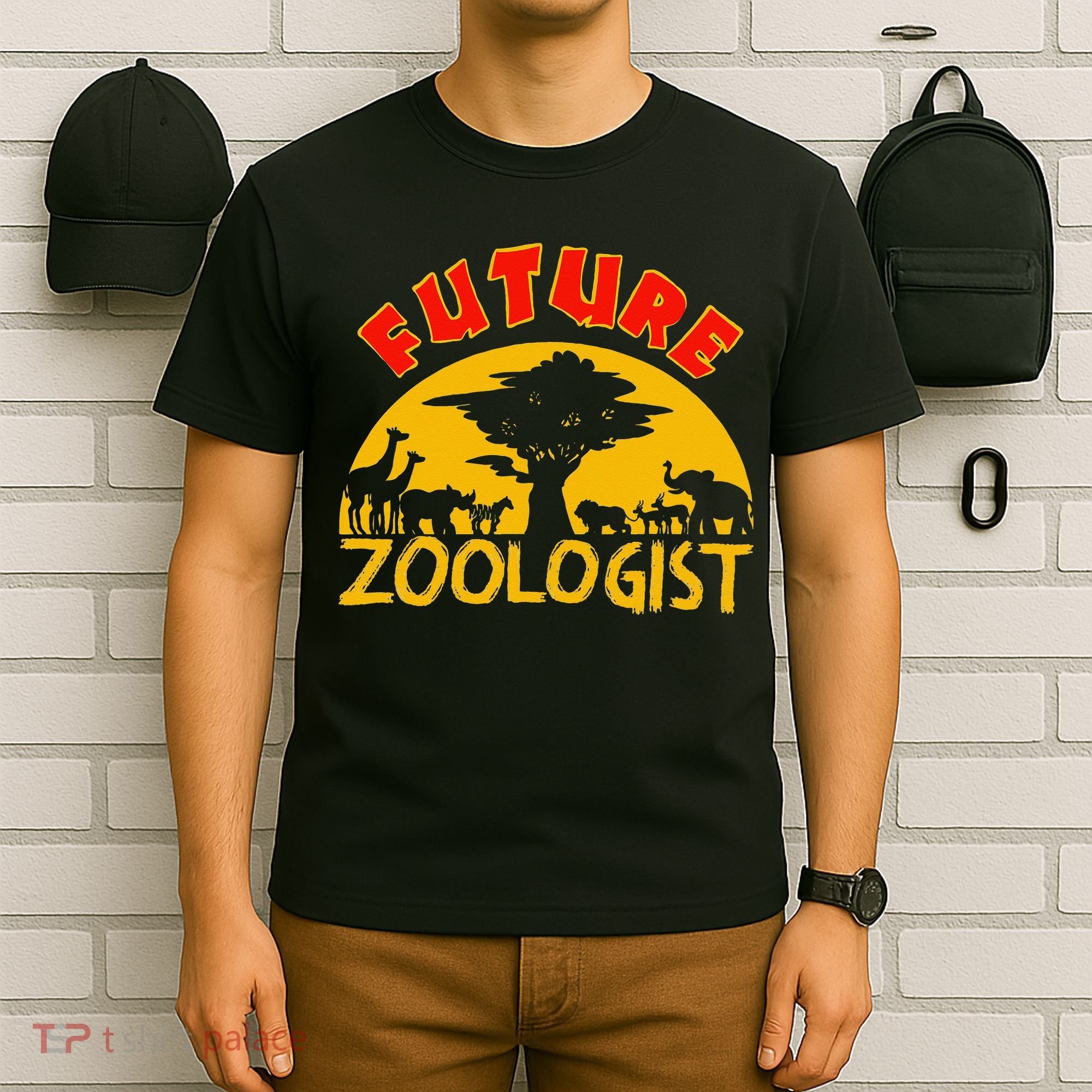 Future Zoologist Cute Zoology Students Funny Zoo Keeper Gift T-Shirt