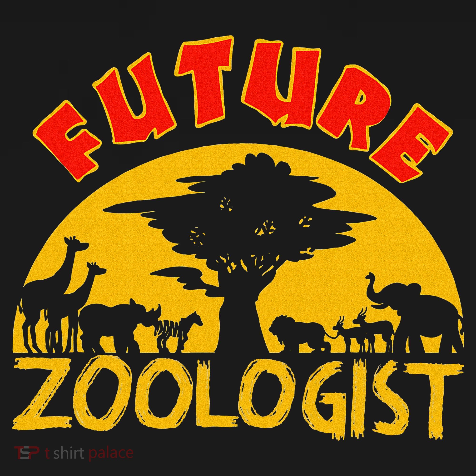 Future Zoologist Cute Zoology Students Funny Zoo Keeper Gift T-Shirt