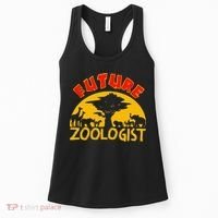 Future Zoologist Cute Zoology Students Funny Zoo Keeper Gift Women's Tank Top thumb 0