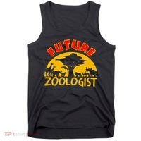 Future Zoologist Cute Zoology Students Funny Zoo Keeper Gift Tank Top thumb 0