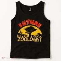 Future Zoologist Cute Zoology Students Funny Zoo Keeper Gift Tank Top thumb 2