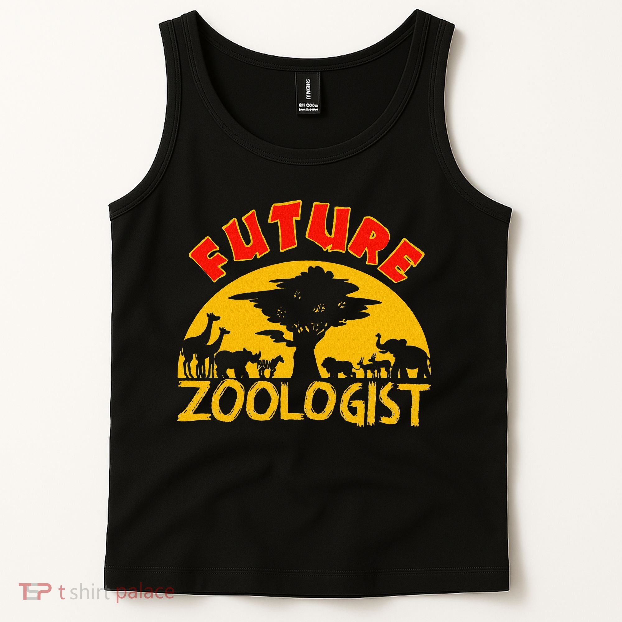Future Zoologist Cute Zoology Students Funny Zoo Keeper Gift Tank Top