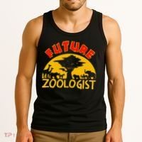 Future Zoologist Cute Zoology Students Funny Zoo Keeper Gift Tank Top thumb 3