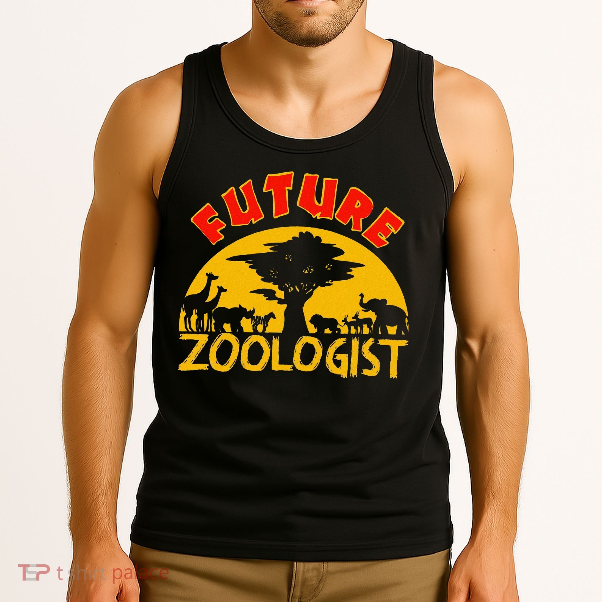 Future Zoologist Cute Zoology Students Funny Zoo Keeper Gift Tank Top