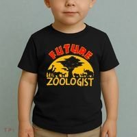 Future Zoologist Cute Zoology Students Funny Zoo Keeper Gift Toddler T-Shirt thumb 2