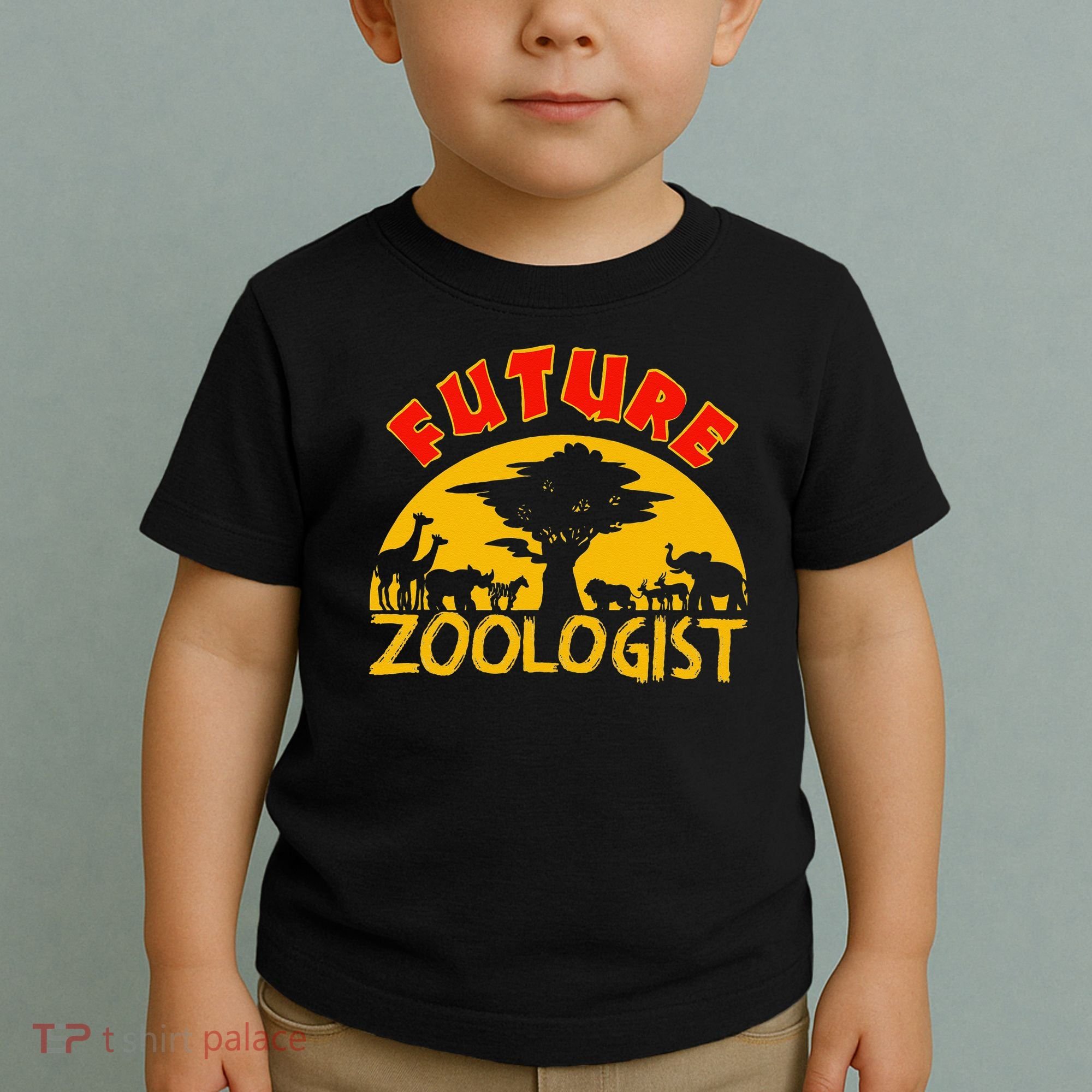 Future Zoologist Cute Zoology Students Funny Zoo Keeper Gift Toddler T-Shirt