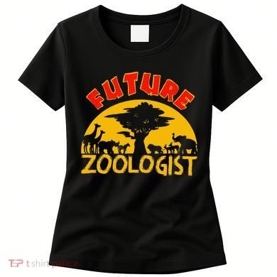 Future Zoologist Cute Zoology Students Funny Zoo Keeper Gift Women's T-Shirt