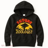 Future Zoologist Cute Zoology Students Funny Zoo Keeper Gift Kids Hoodie thumb 0